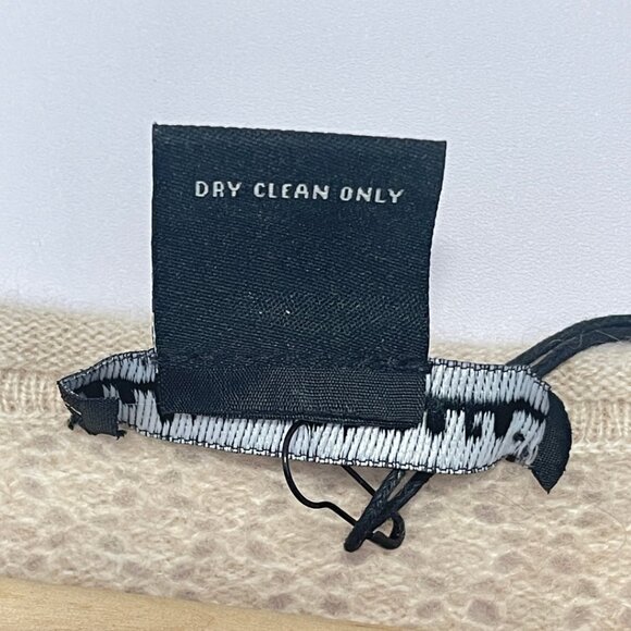 Sofia Cashmere Crew Sweater NWT Womens Size S Soft Oatmeal Cream Beige Luxury - Picture 5 of 9